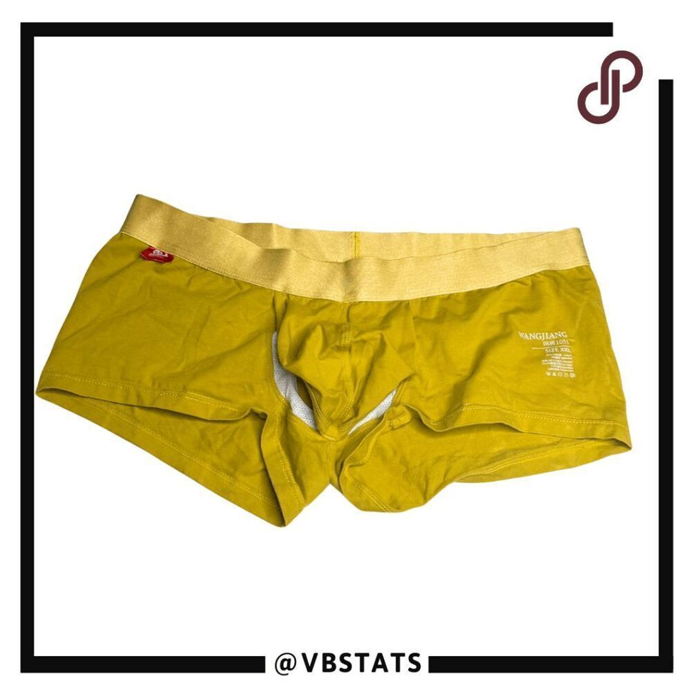 Wangjiang Men's Breathable U Pouch Stretch Boxer Brief Green Size‎ 2XL